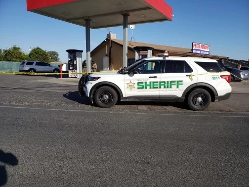 TCSO Detectives On Scene of Shooting in Tulare