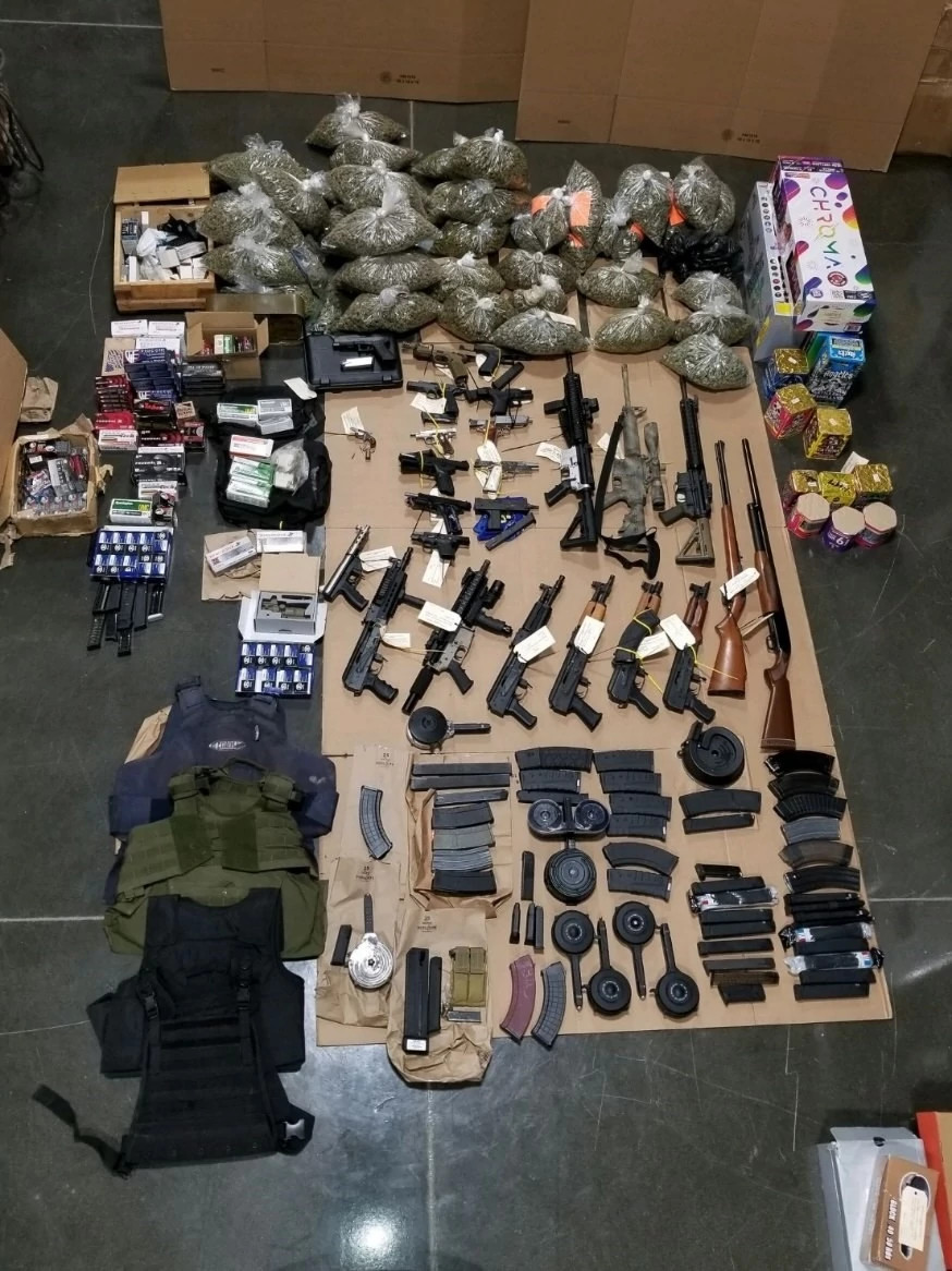 TCSO Detectives Seize Thousands of Pot Plants, 53 Guns & More Than $600,000 in Cash, Assets During Phase 2 of "Operation Trailblazer"