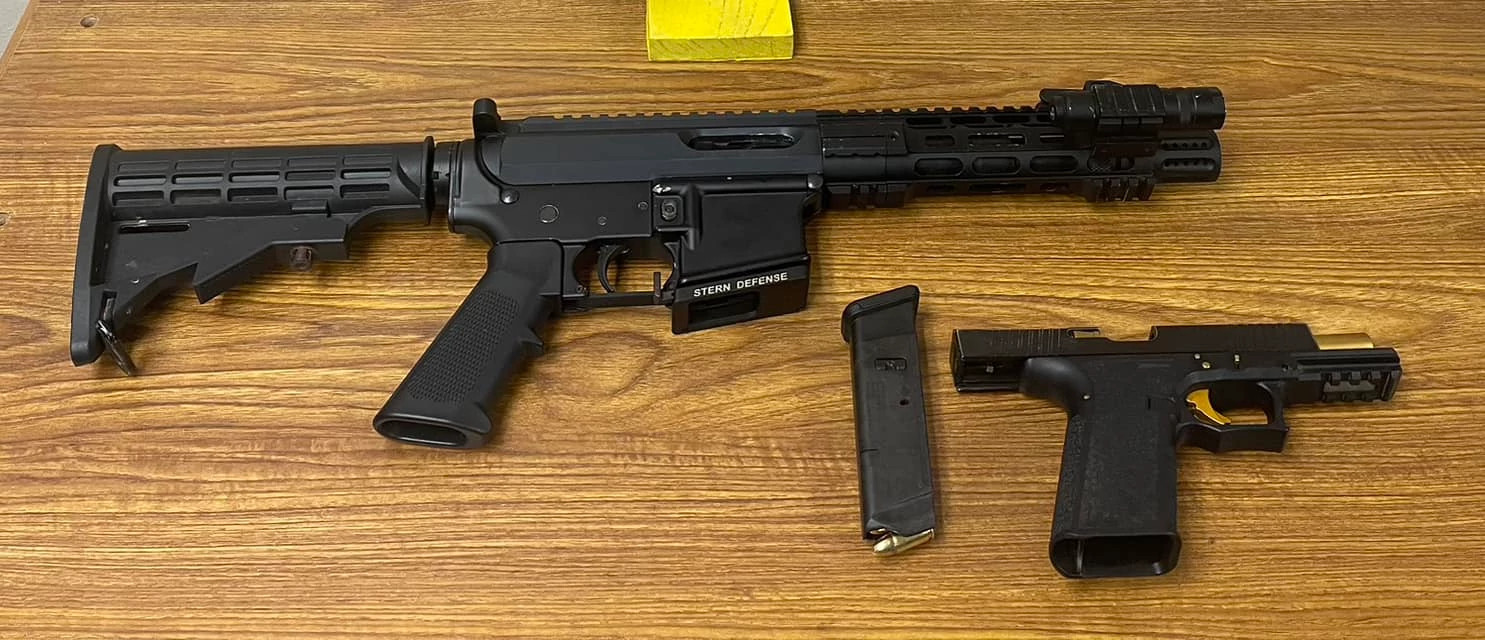 Known Gang Member Busted with "Ghost Guns"