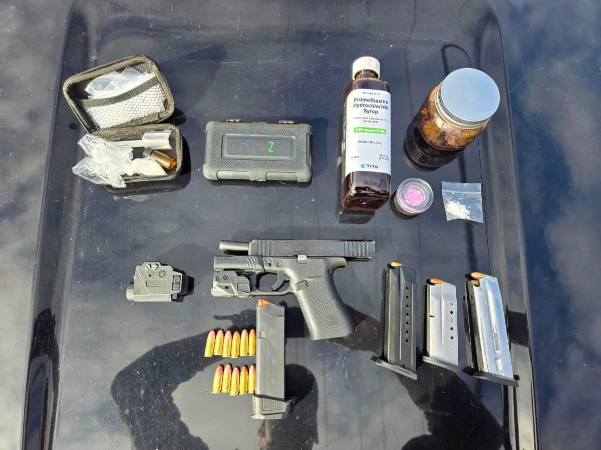 Gang Member Busted with Drugs & Guns