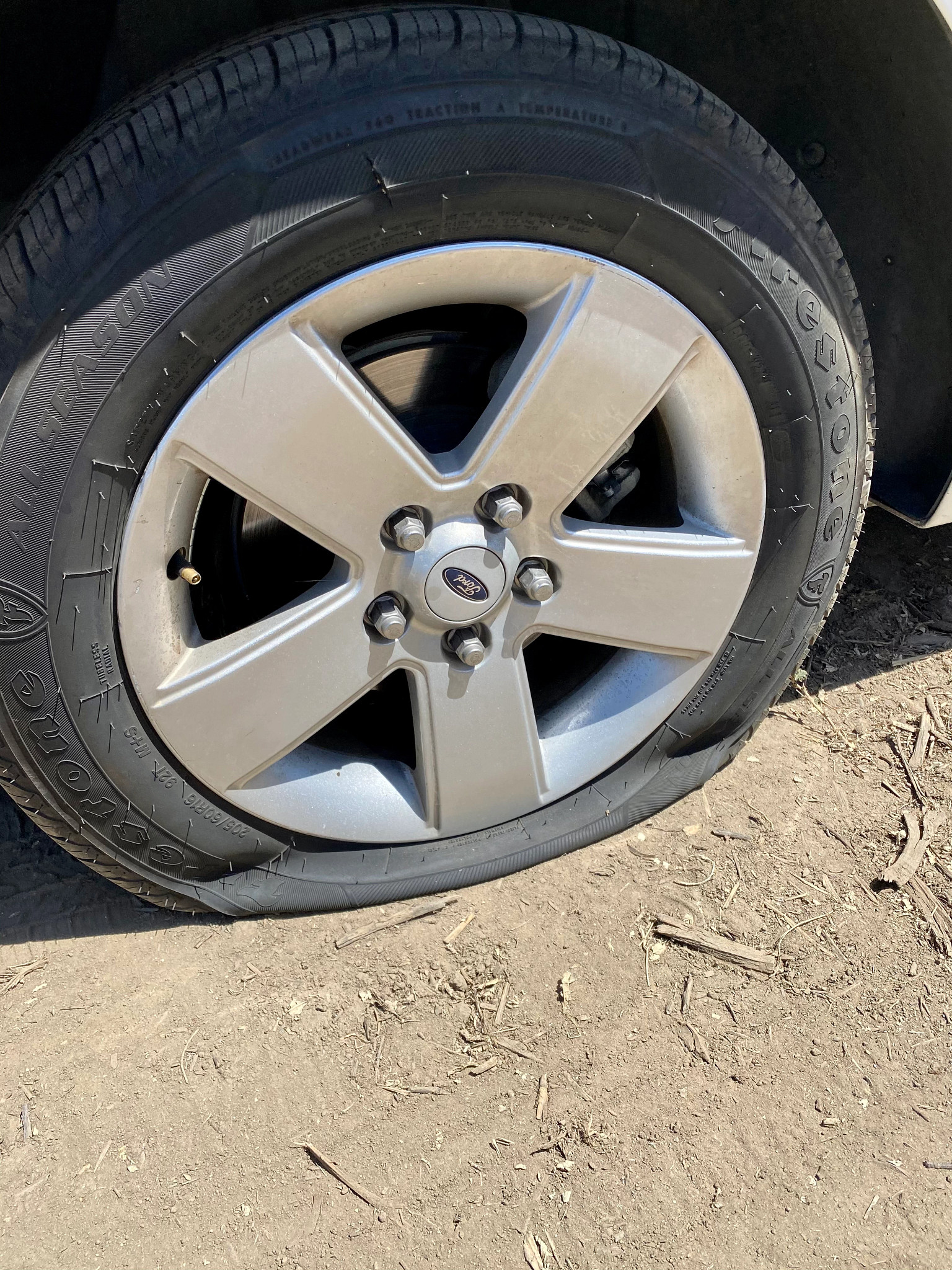 TIRE TIRADE: Vandal Goes on Tire-Slashing Spree as Farm Workers Pick cherries