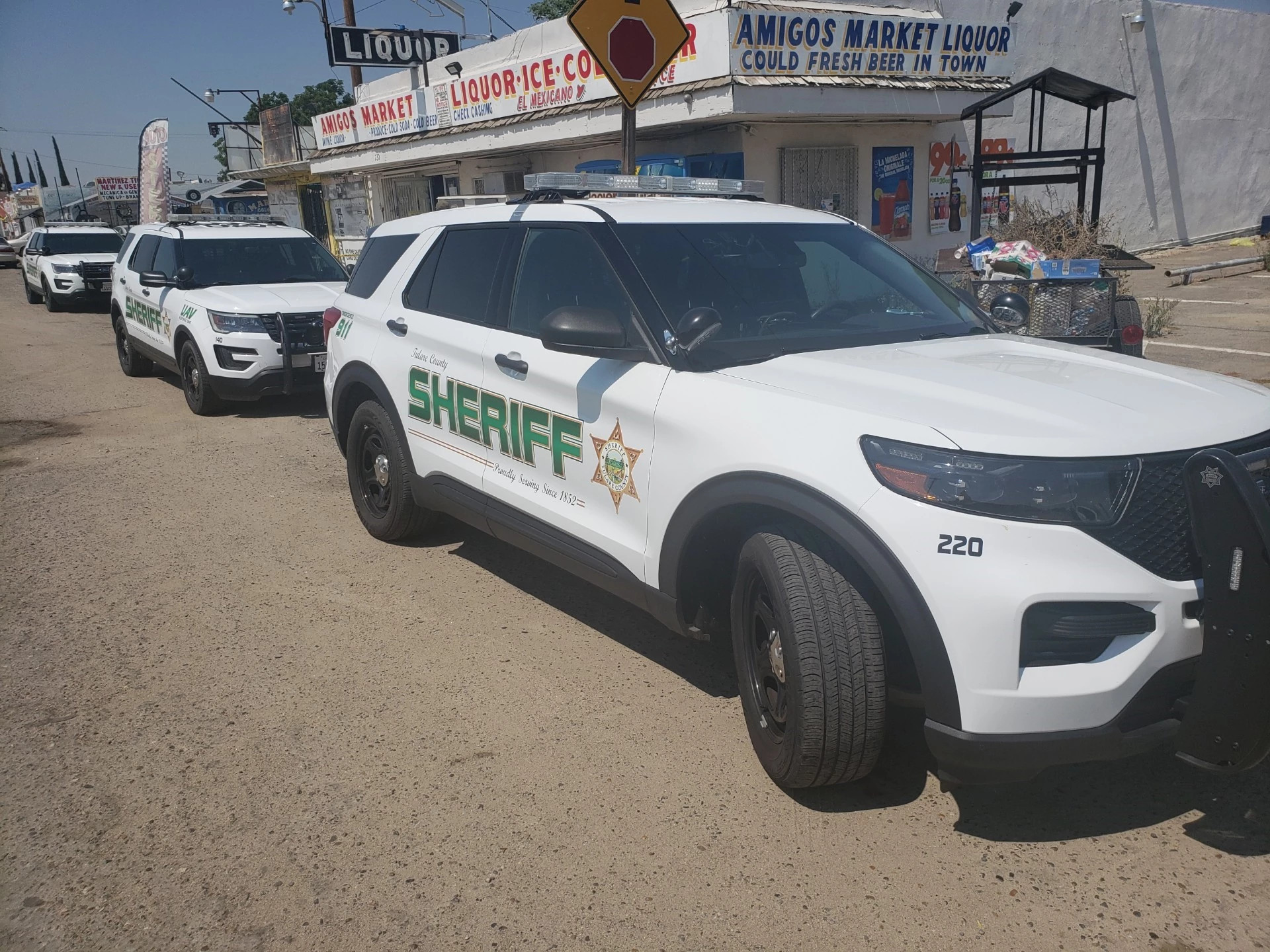 TCSO Detectives Investigating Armed Robbery at Earlimart Market