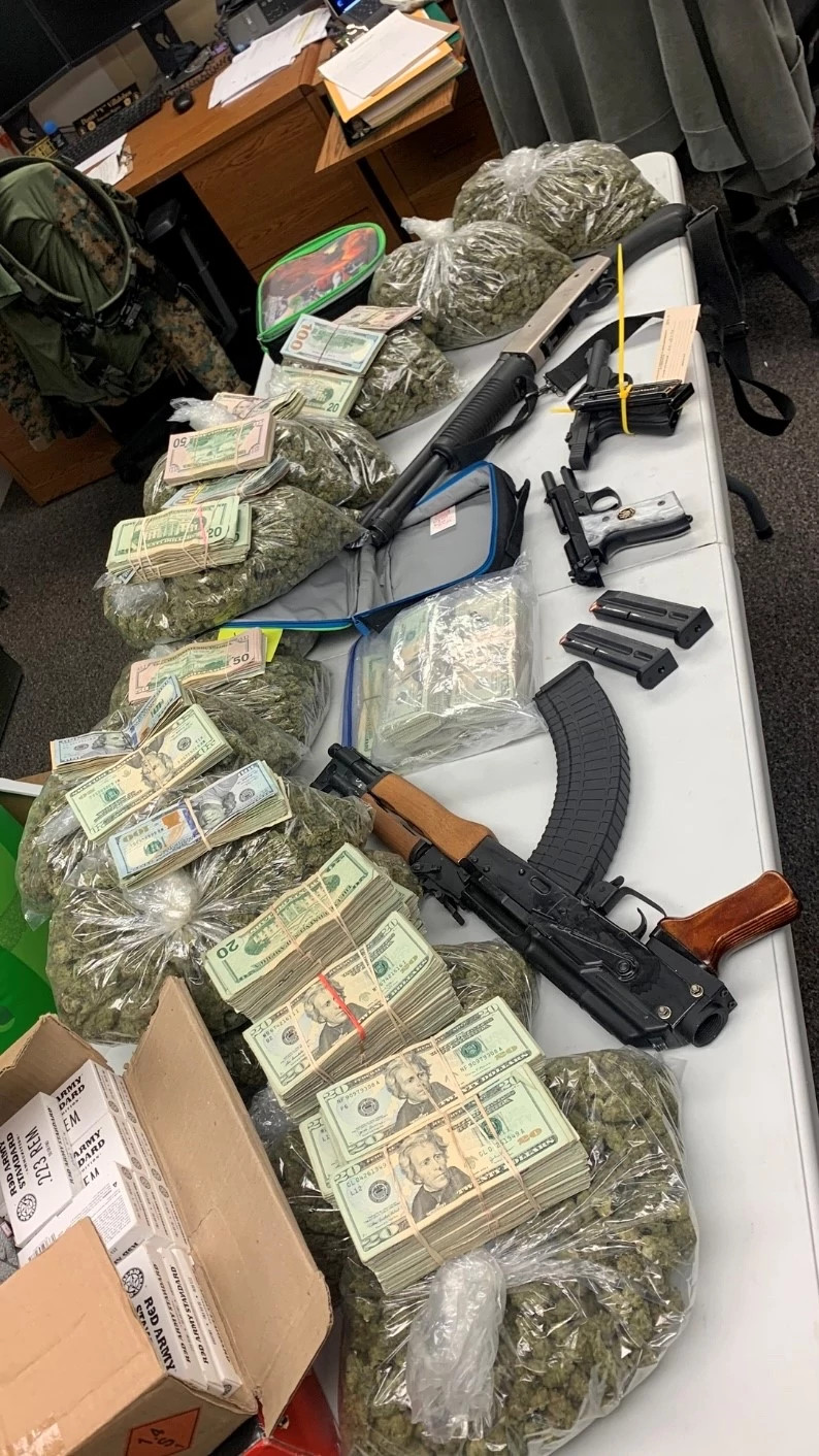 TCSO Detectives Find Drugs, Guns, Ammo & Over $100,000 Cash During Search Warrants