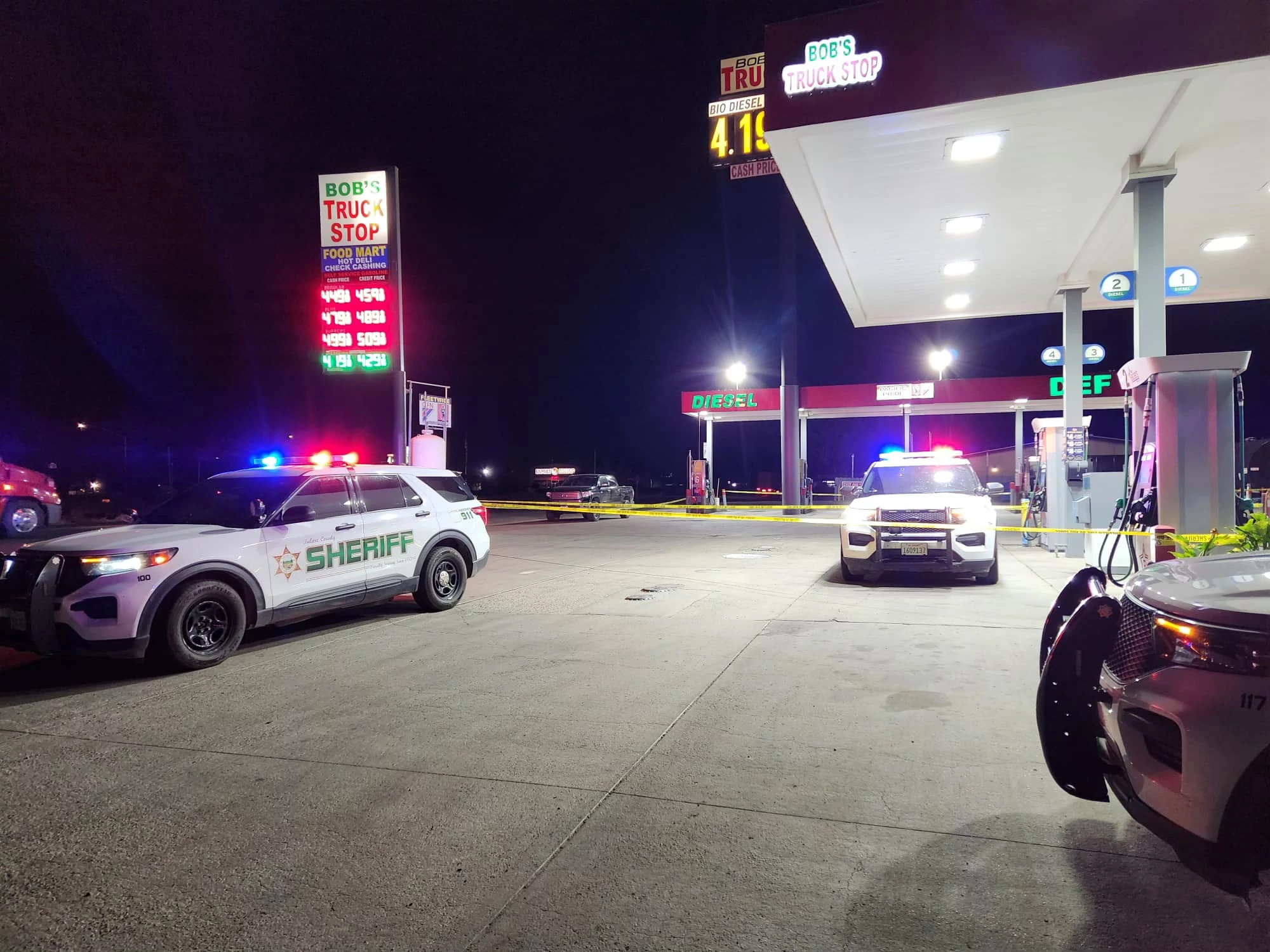 Four Teens Arrested for Armed Robbery at Pixley Truck Stop